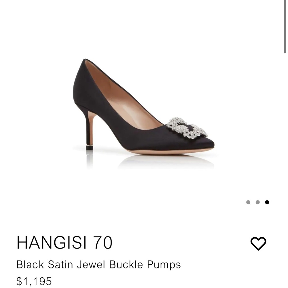 Manolo blahnik hangisi pump 70